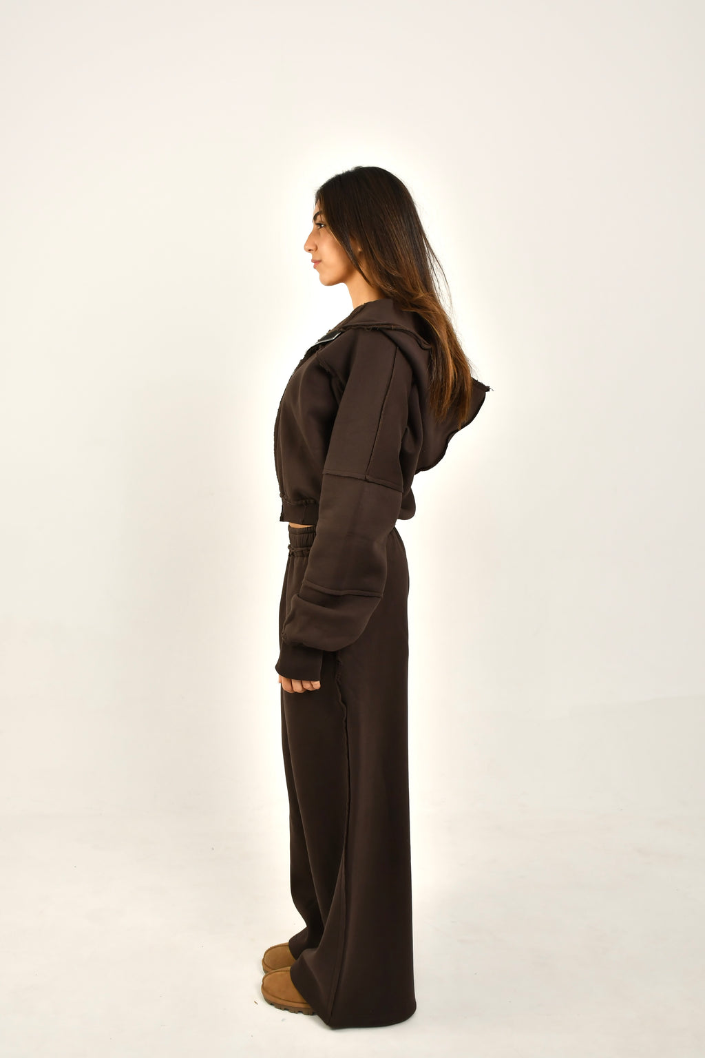 Unfinshed Brown Sweats