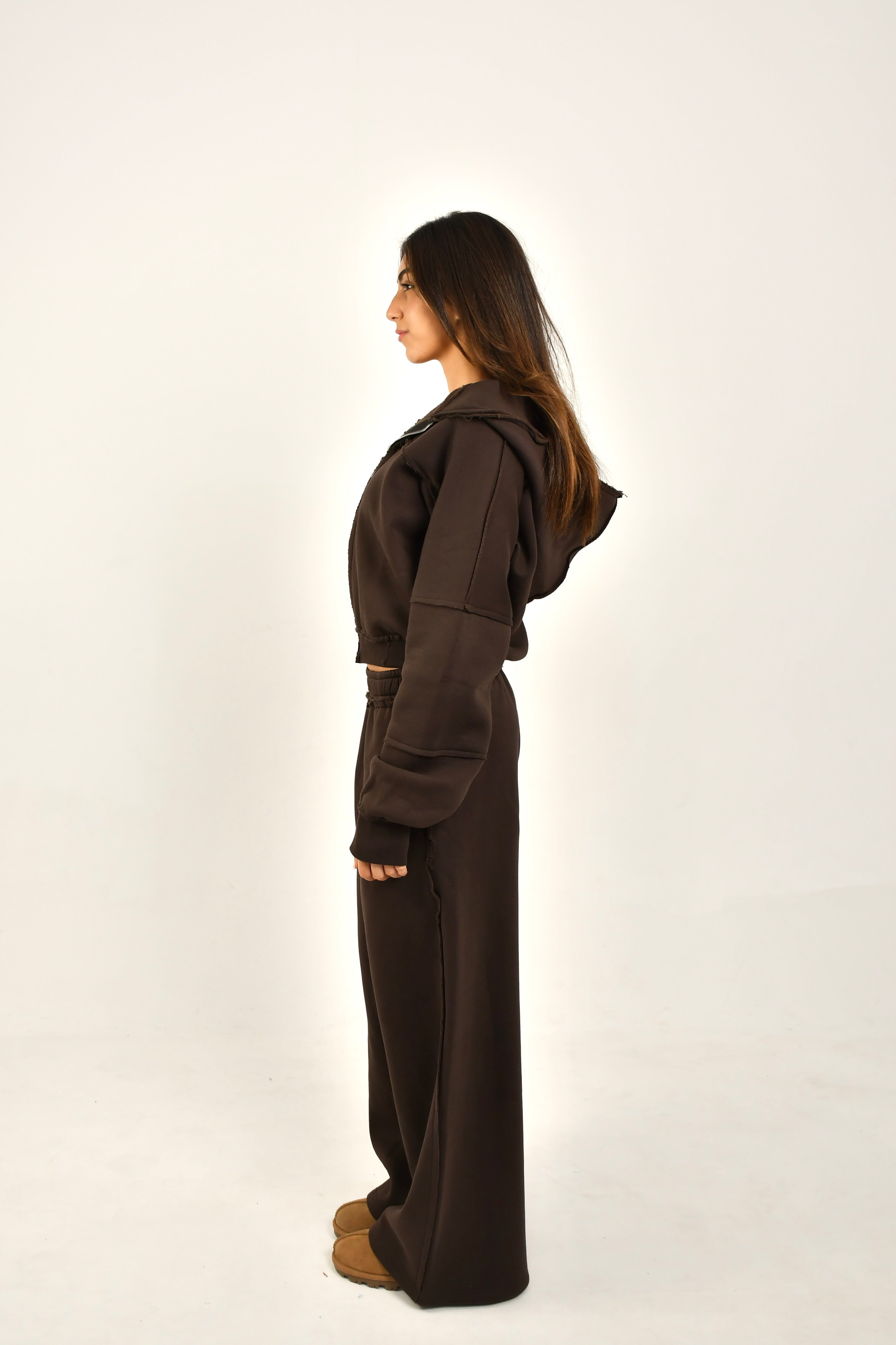 Unfinshed Brown Sweats