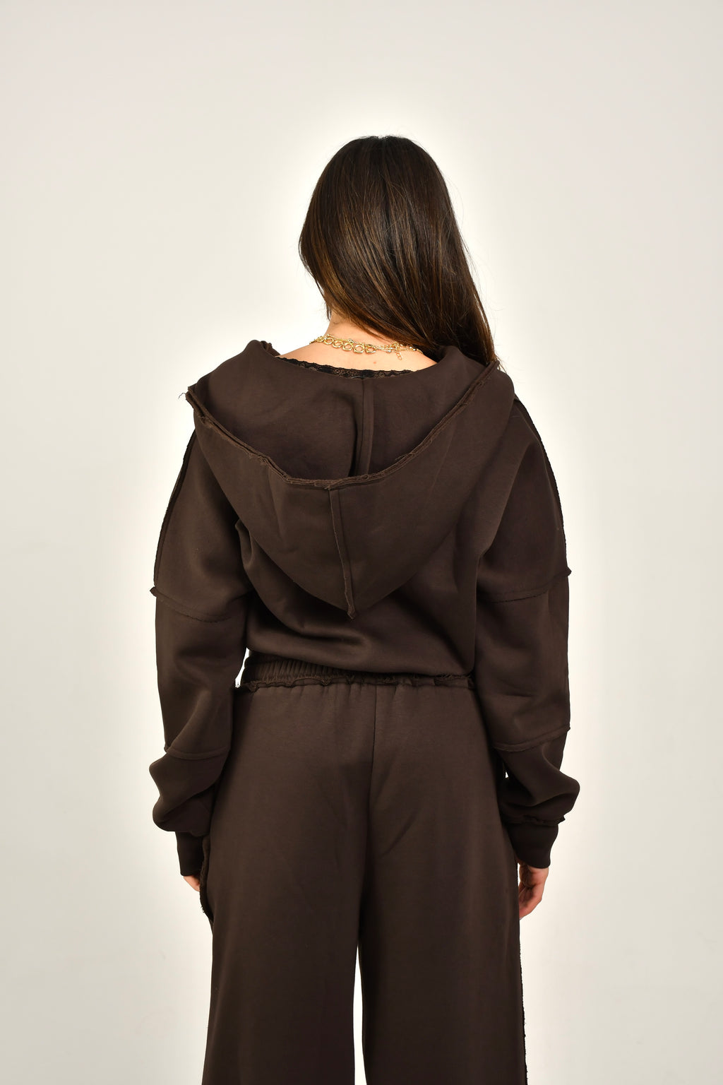 Unfinshed Brown Jacket