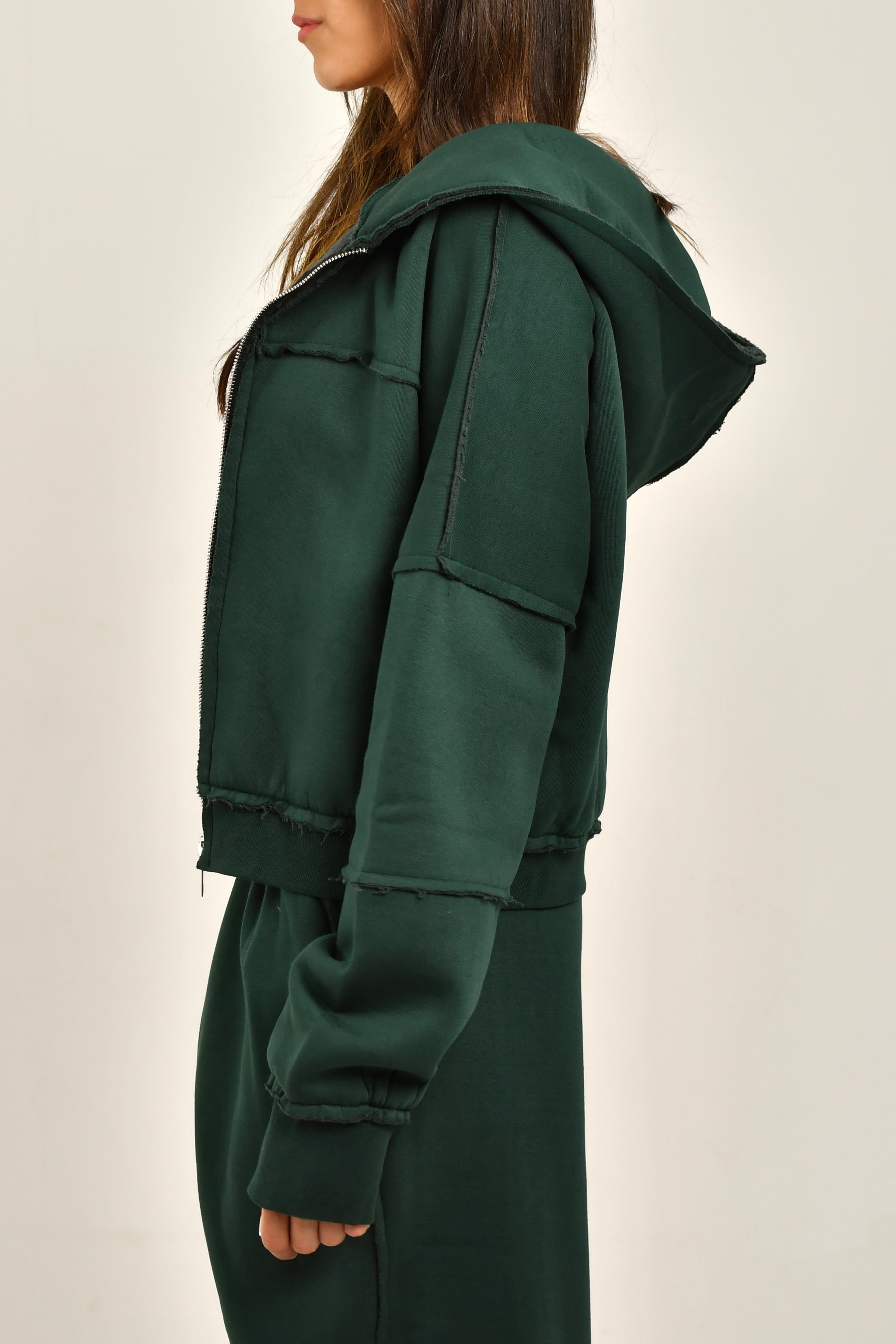 Unfinished Dark Green Jacket