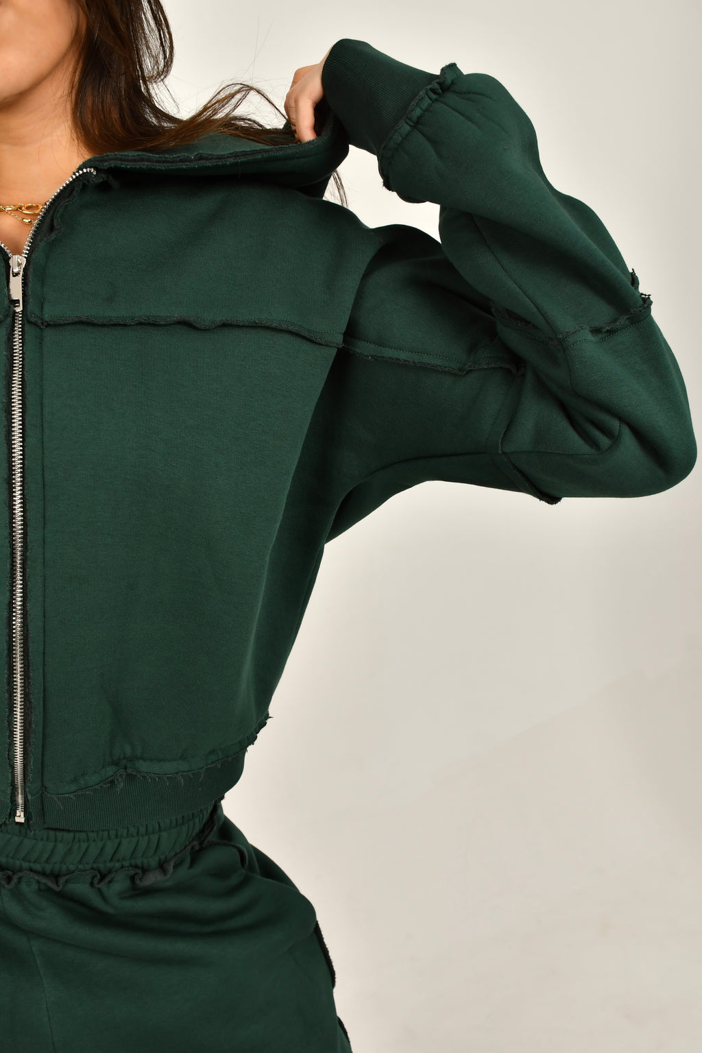 Unfinished Dark Green Jacket